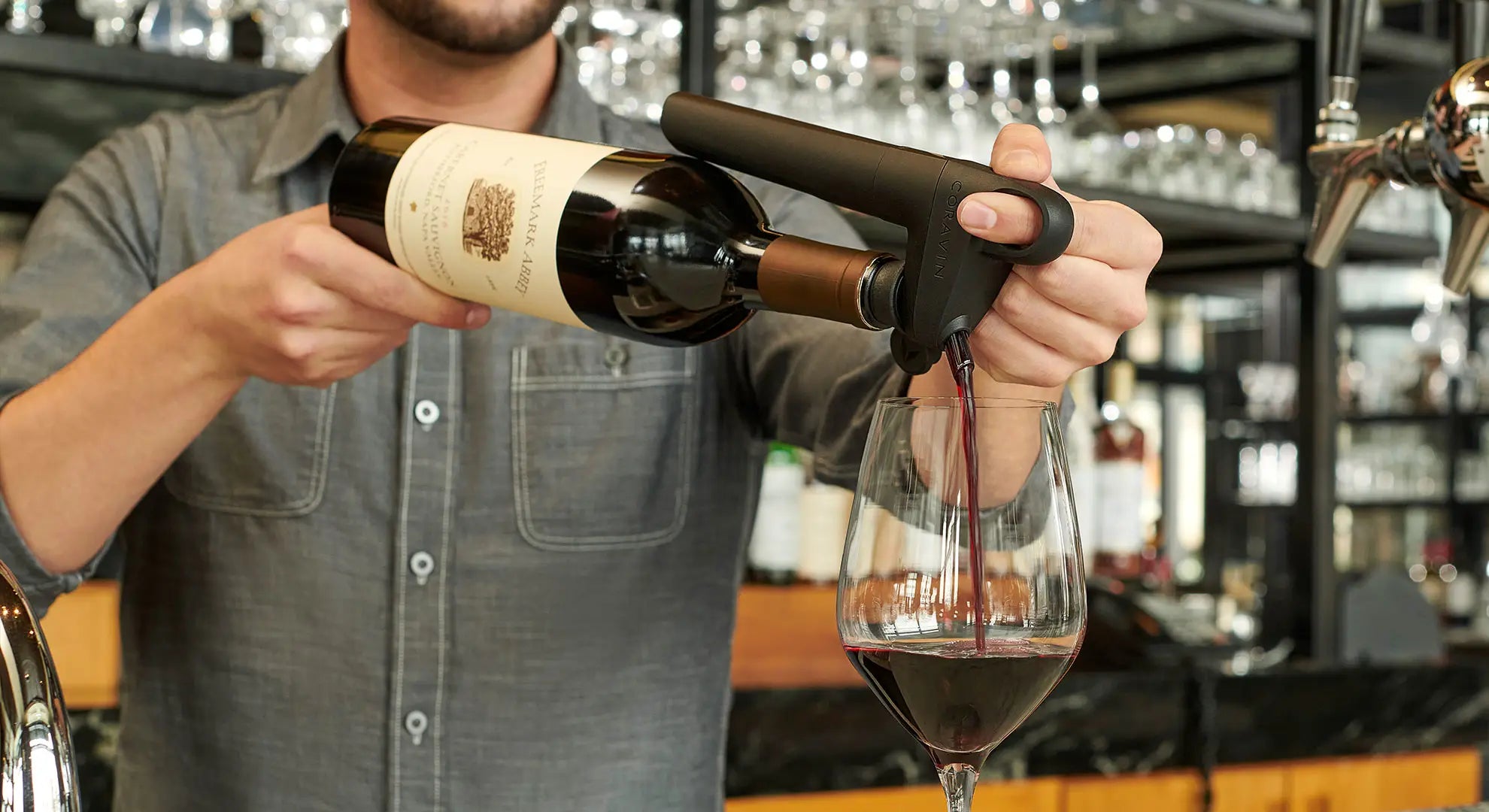 Sample Wines, Preserve Bottles, and Resell Coravin Systems