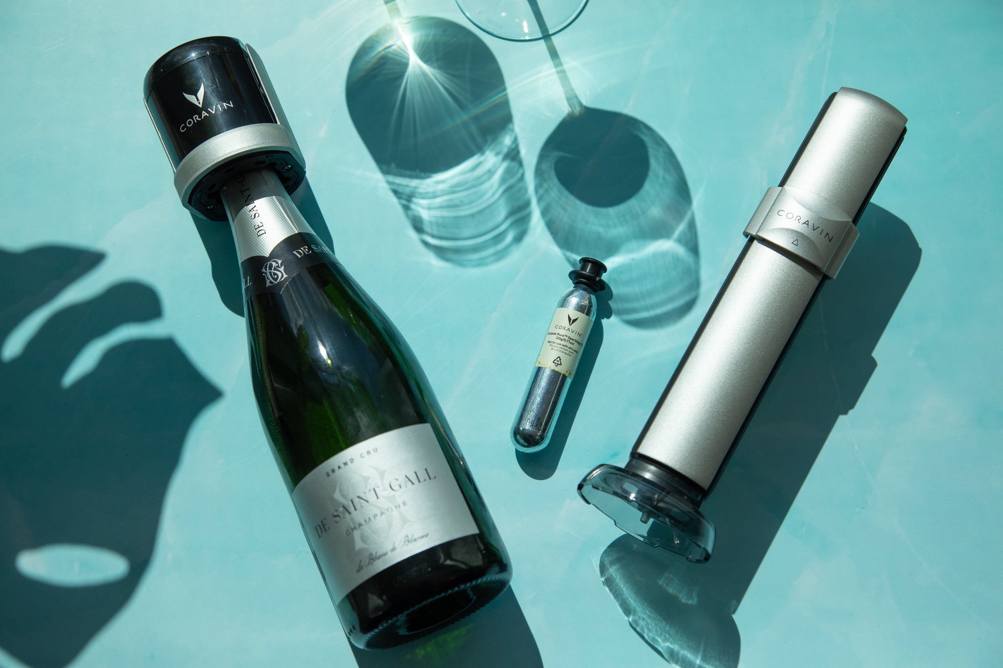 コラヴァン　シャンパンストッパー　3個セット Coravin Sparkling Stoppers – Coravin APAC